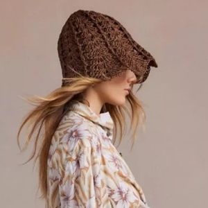 New! Wyeth Rare Paper Straw Bucket Hat | Color: Brown | Size: Os
